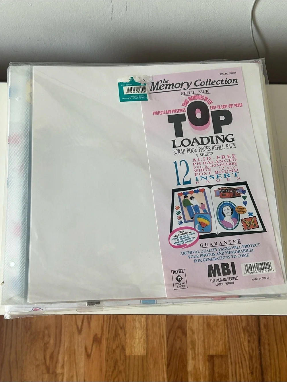 Baby Scrapbook - Scrapbook Kit - Stickers - Loading Pages Die Cuts & Soft Tints